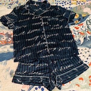 Victoria's Secret Striped Pajama Set